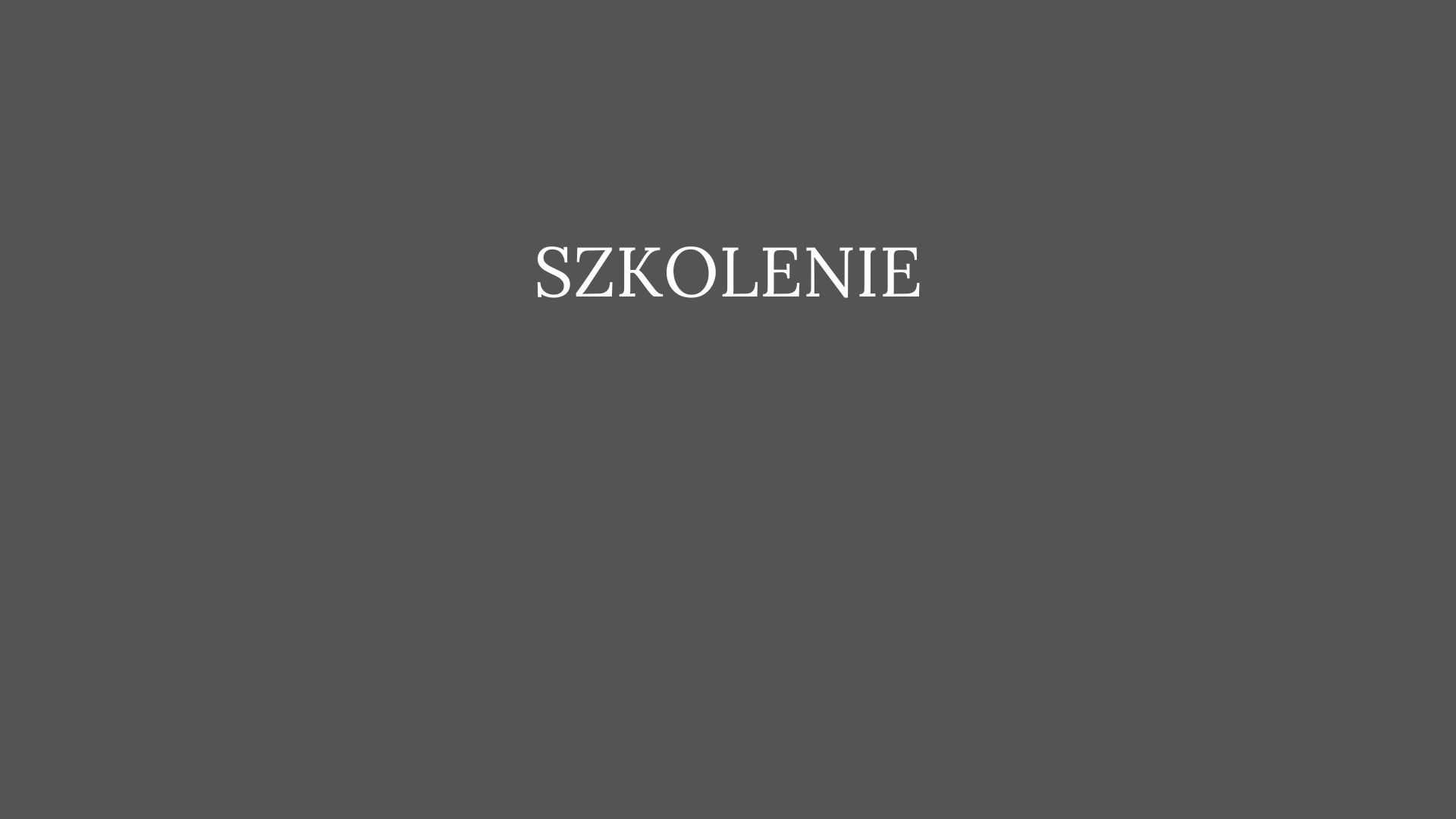 Szkolenie podstawowe - przedłużona reakcja żałoby