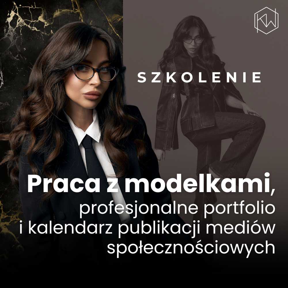 Praca z modelkami, profesjonalne portfolio i kalendarz publikacji mediów społecznościowych