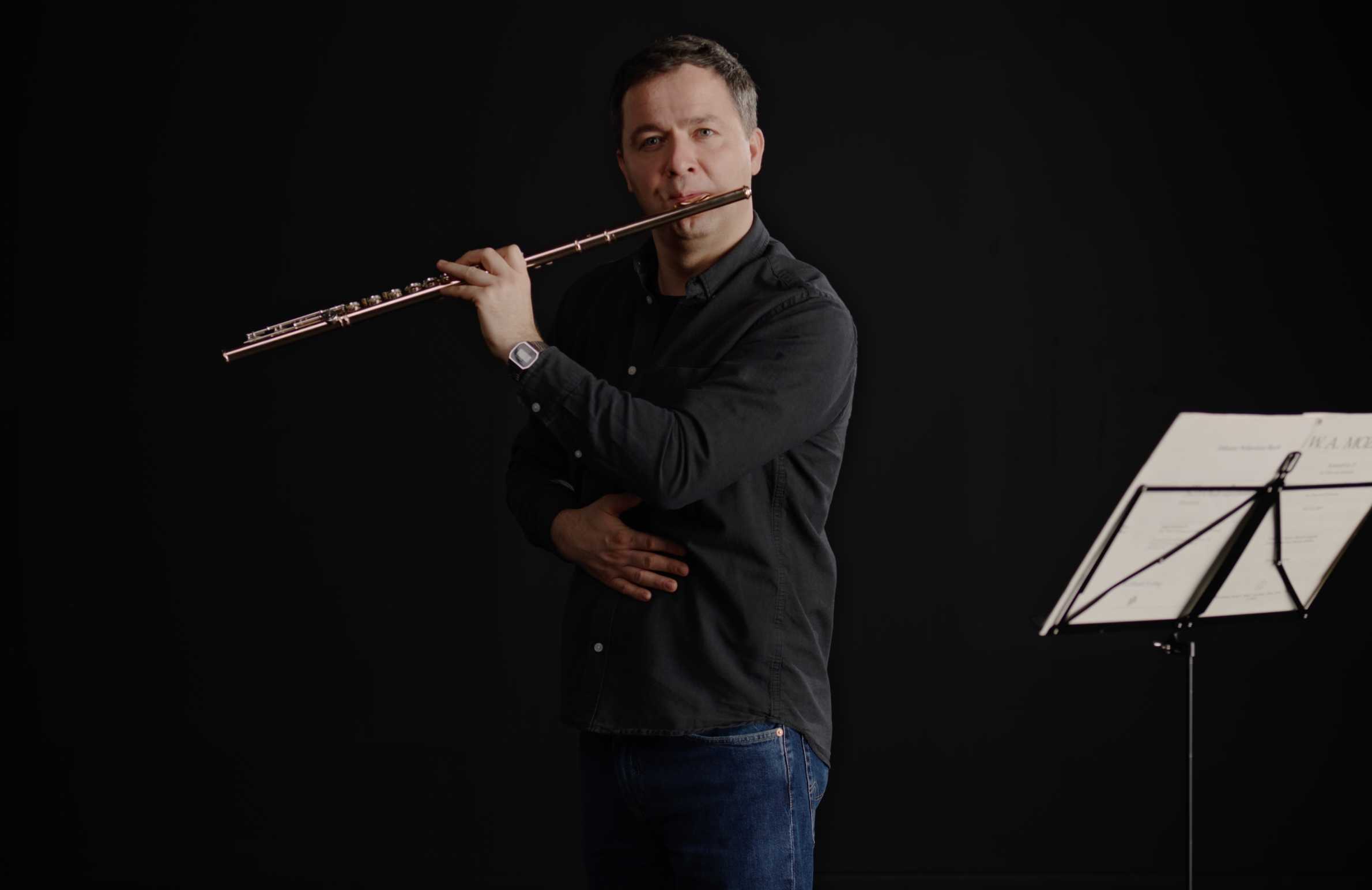 Seweryn Zapłatyński. Oddech – podstawowe narzędzie pracy flecisty.