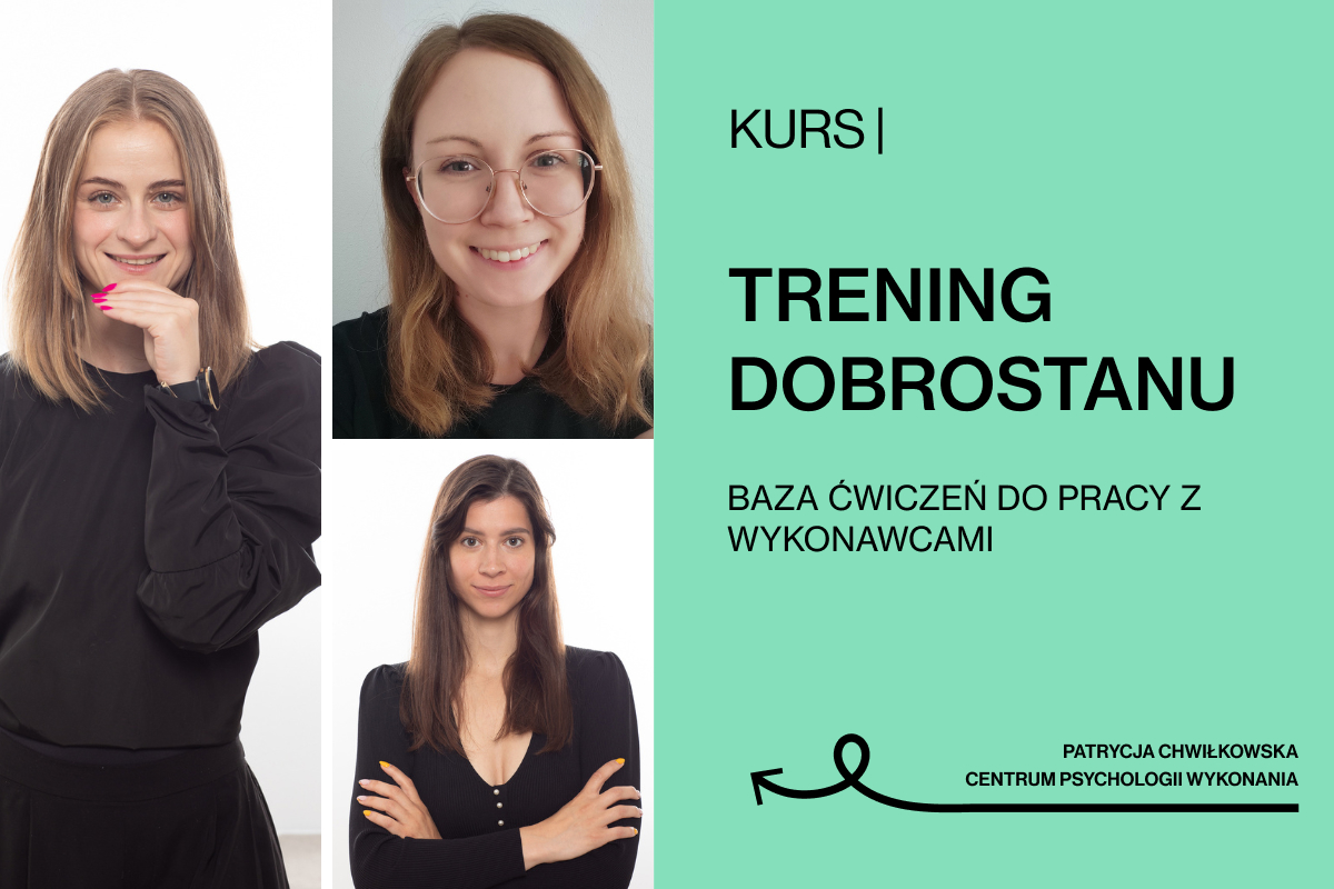 DLA PSYCHOLOGA | Trening dobrostanu
