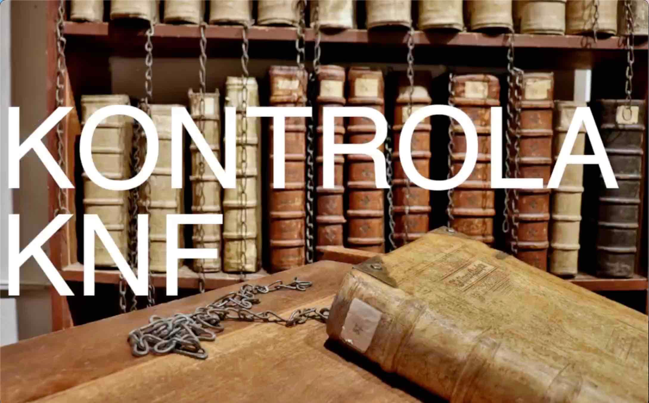 KONTROLA KNF - PRAKTYKA