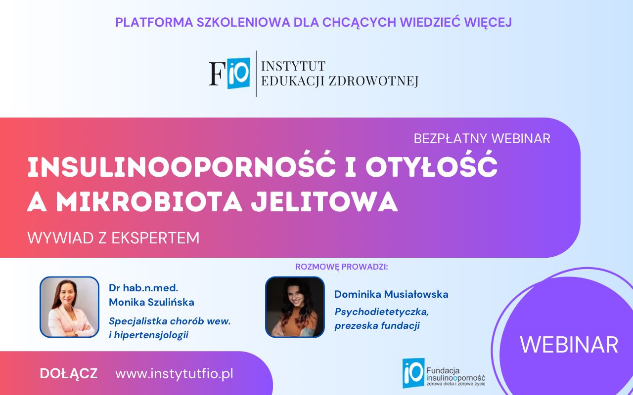 Insulinooporność i otyłość a mikrobiota jelitowa