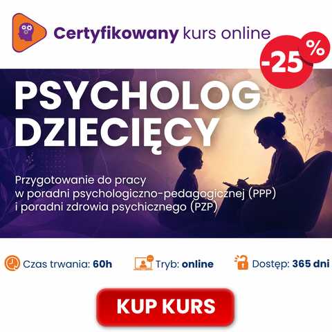 Przygotuj się do pracy w PPP i PZP – zostań psychologiem dziecięcym