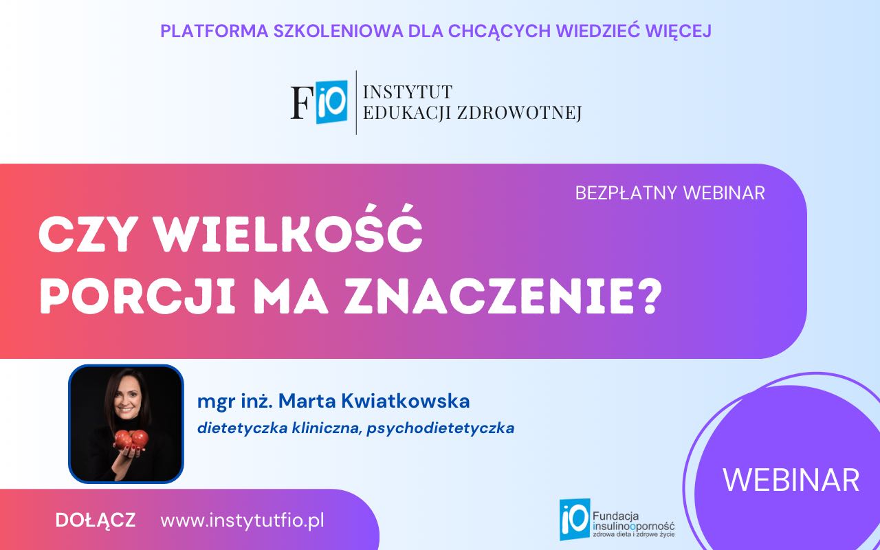 Czy wielkość porcji ma znaczenie?
