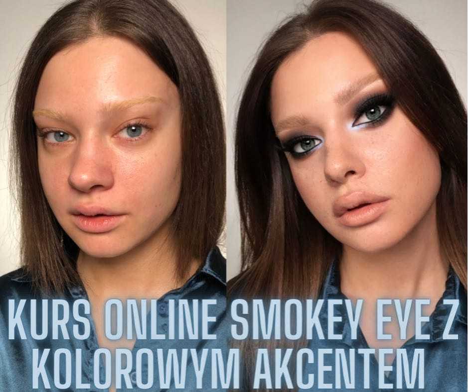 Kolorowe Smokey Eye