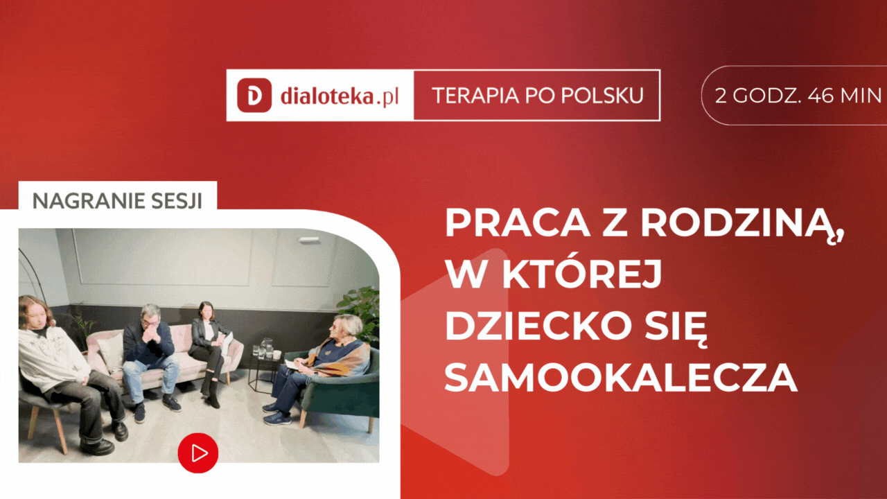 Wanda Szaszkiewicz - JAK W PRAKTYCE PRACOWAĆ Z RODZINĄ, W KTÓREJ DZIECKO SIĘ SAMOOKALECZA? Sesja z pacjentem i omówienie