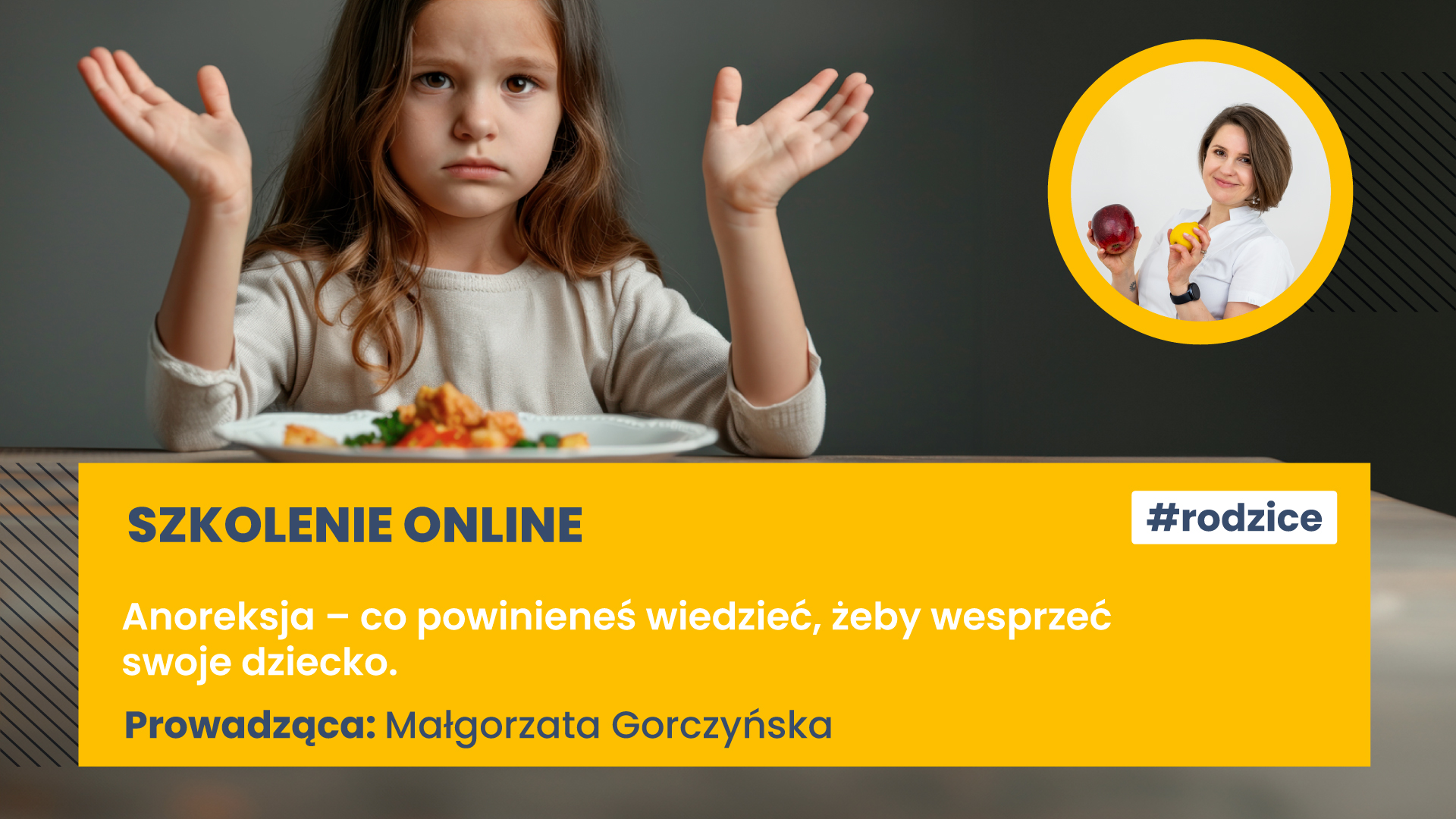 Szkolenie online: Anoreksja – co powinieneś wiedzieć, żeby wesprzeć swoje dziecko.