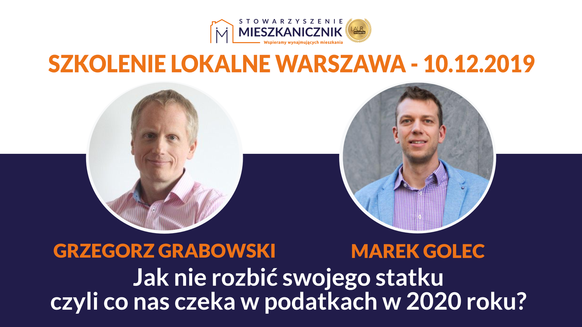Grzegorz Grabowski i Marek Golec - Co nas czeka w podatkach w 2020 roku