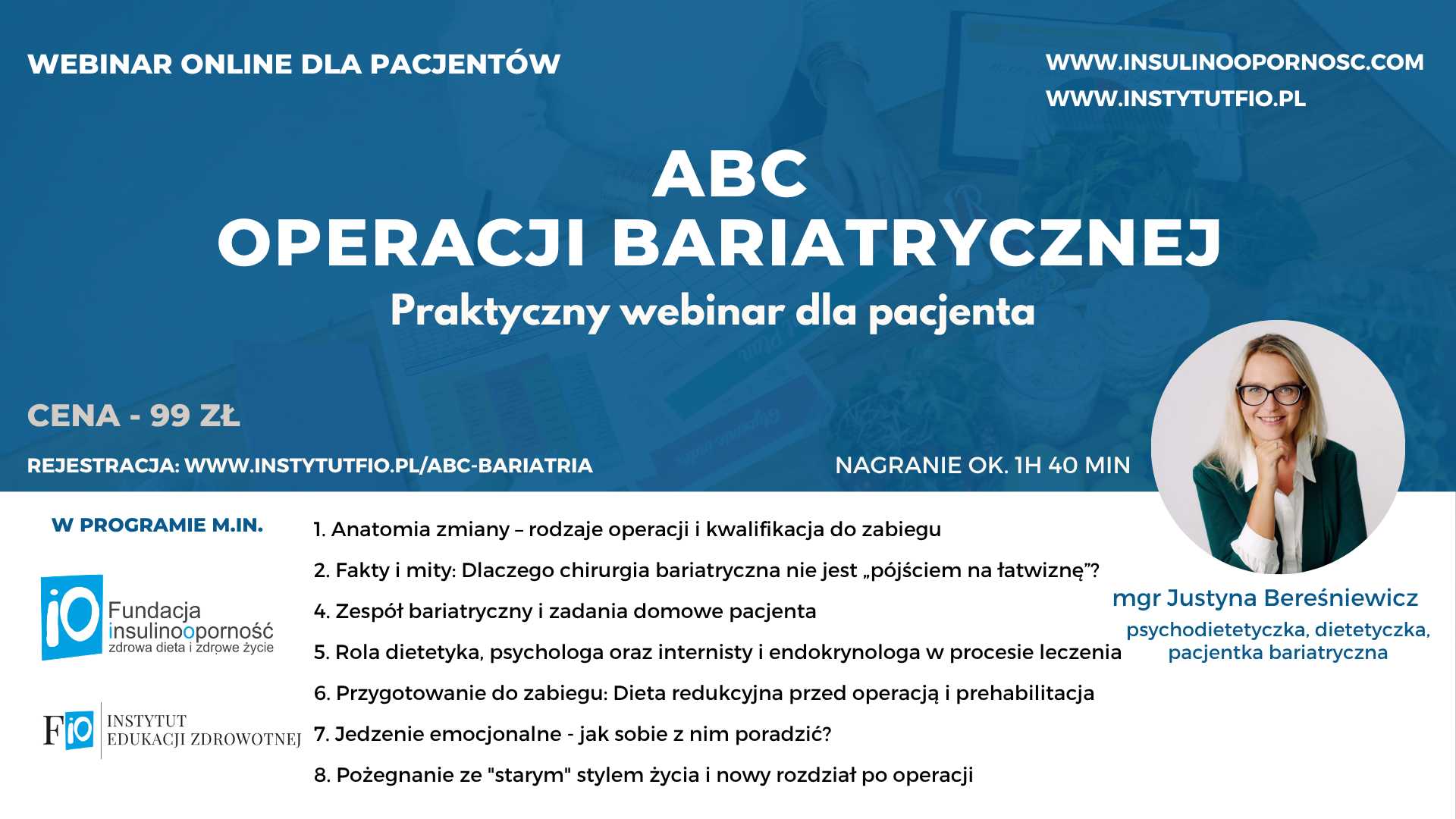 ABC operacji bariatrycznej - webinar dla pacjentów