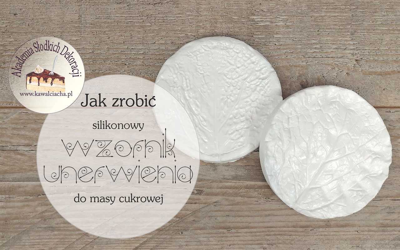 Jak zrobić silikonowy wzornik do kwiatów cukrowych