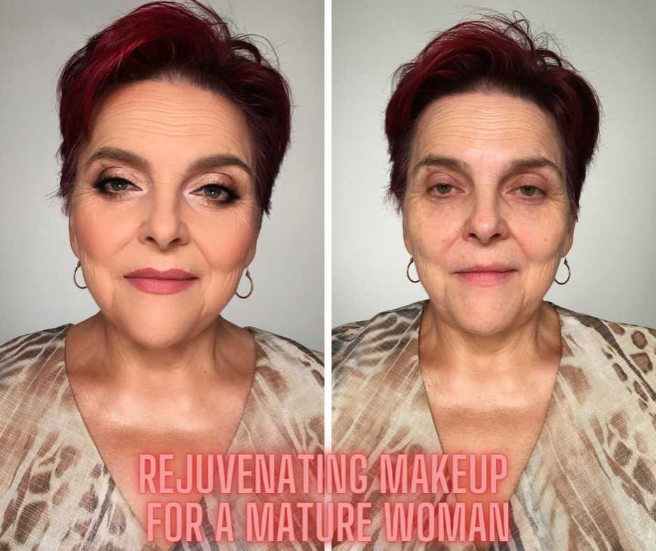 Rejuvenating Makeup for a Mature Woman