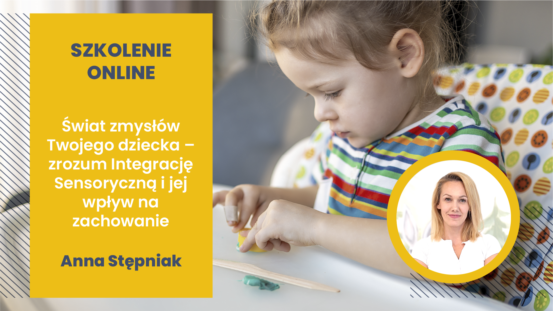 Szkolenie online: Świat zmysłów Twojego dziecka – zrozum Integrację Sensoryczną i jej wpływ na zachowanie