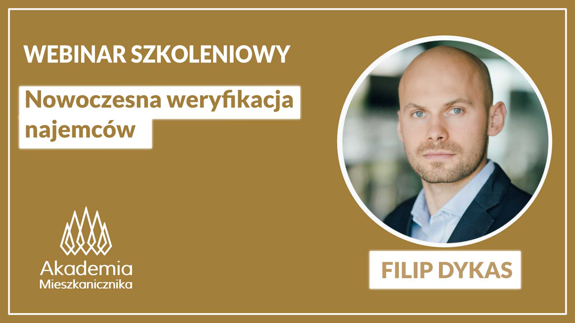 Filip Dykas - Nowoczesna weryfikacja najemców