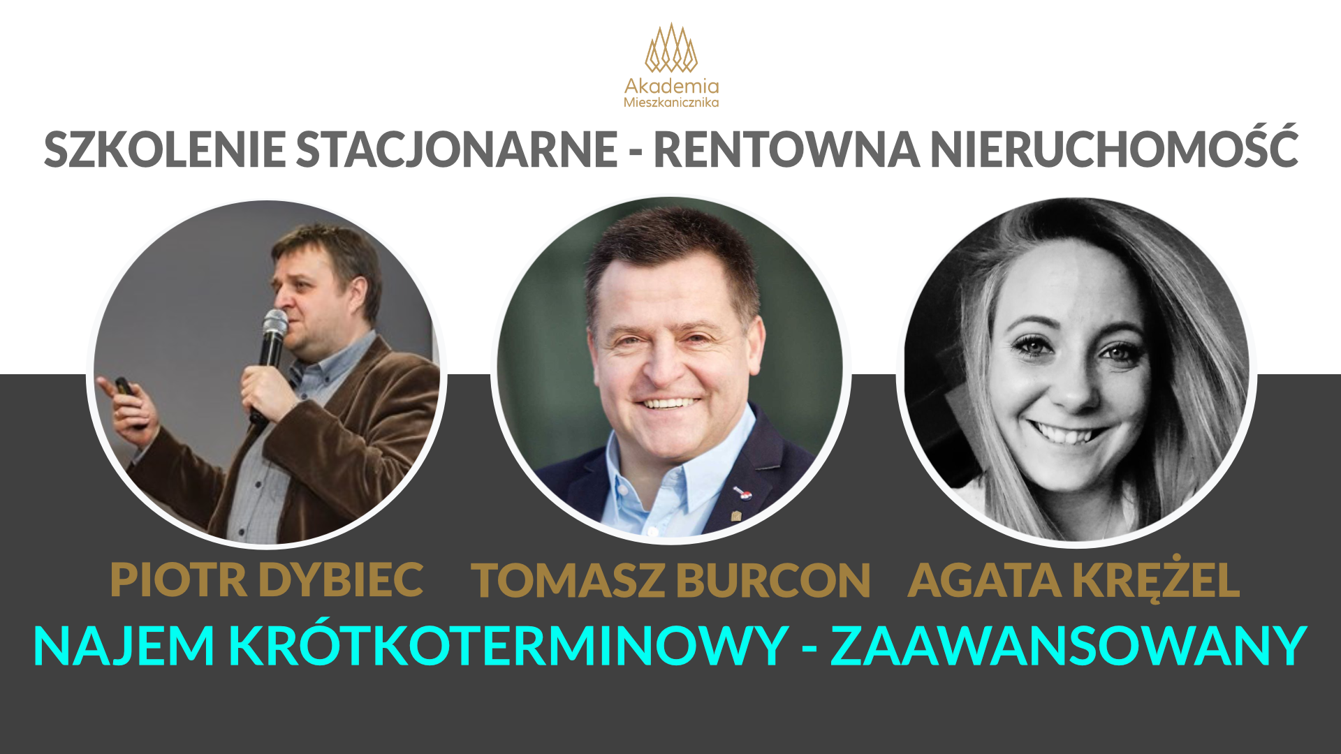 Najem krótkoterminowy - SZKOLENIE POZIOM ZAAWANSOWANY - T. Burcon, A. Krężel, P. Dybiec