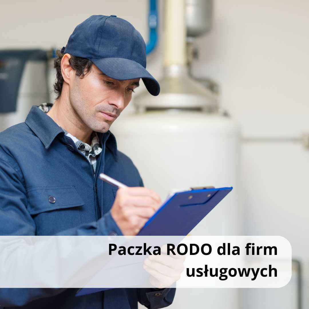 Paczka RODO dla firm usługowych