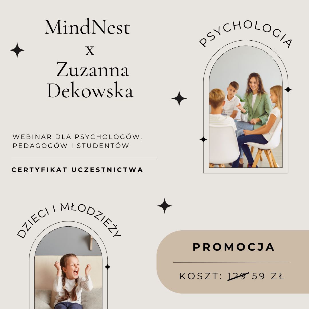 Webinar "Metody pracy z dziećmi dla psychologów i pedagogów"