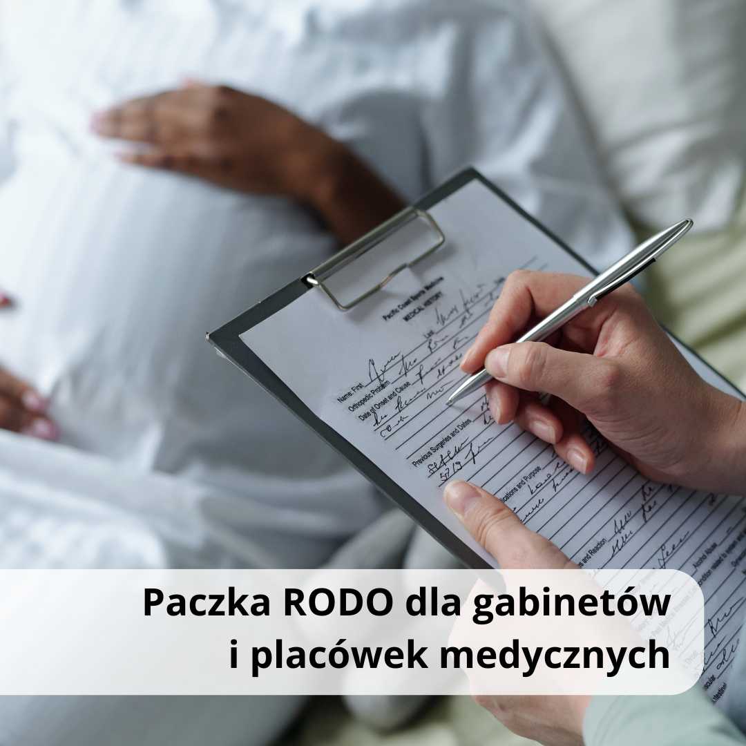 Paczka RODO dla gabinetów i placówek medycznych