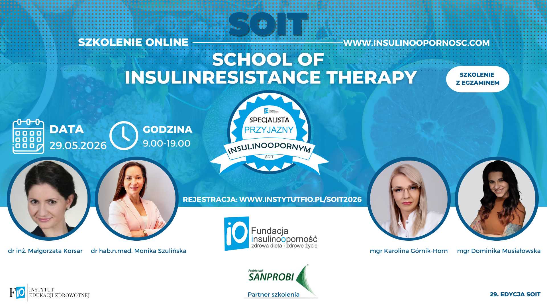 SOIT - School of Insulinresistance Therapy 29.05.2026