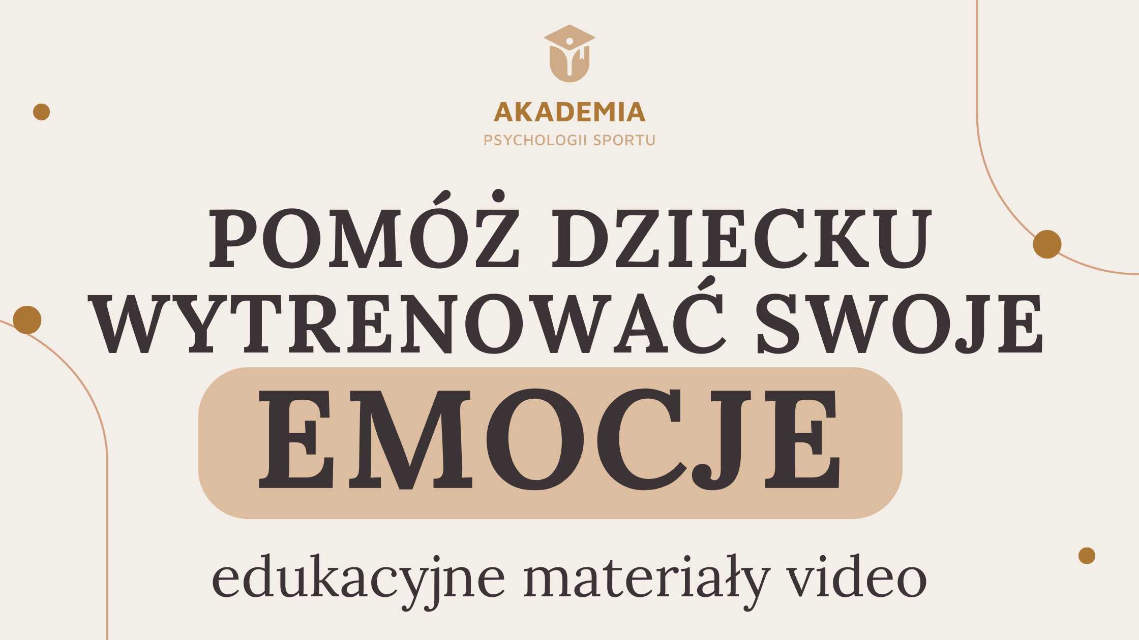 Pomóż dziecku wytrenować swoje emocje - 5 wystąpień psychologów sportu
