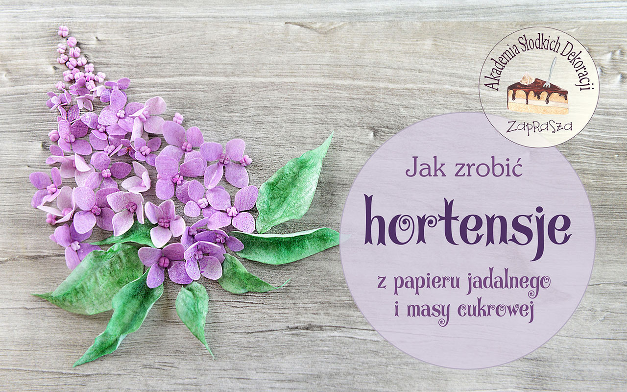 Jak zrobić hortensje z papieru opłatkowego