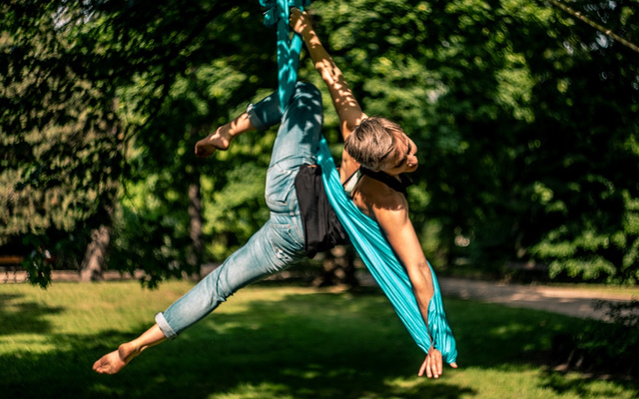 Aerial Joga - Kurs dla początkujących