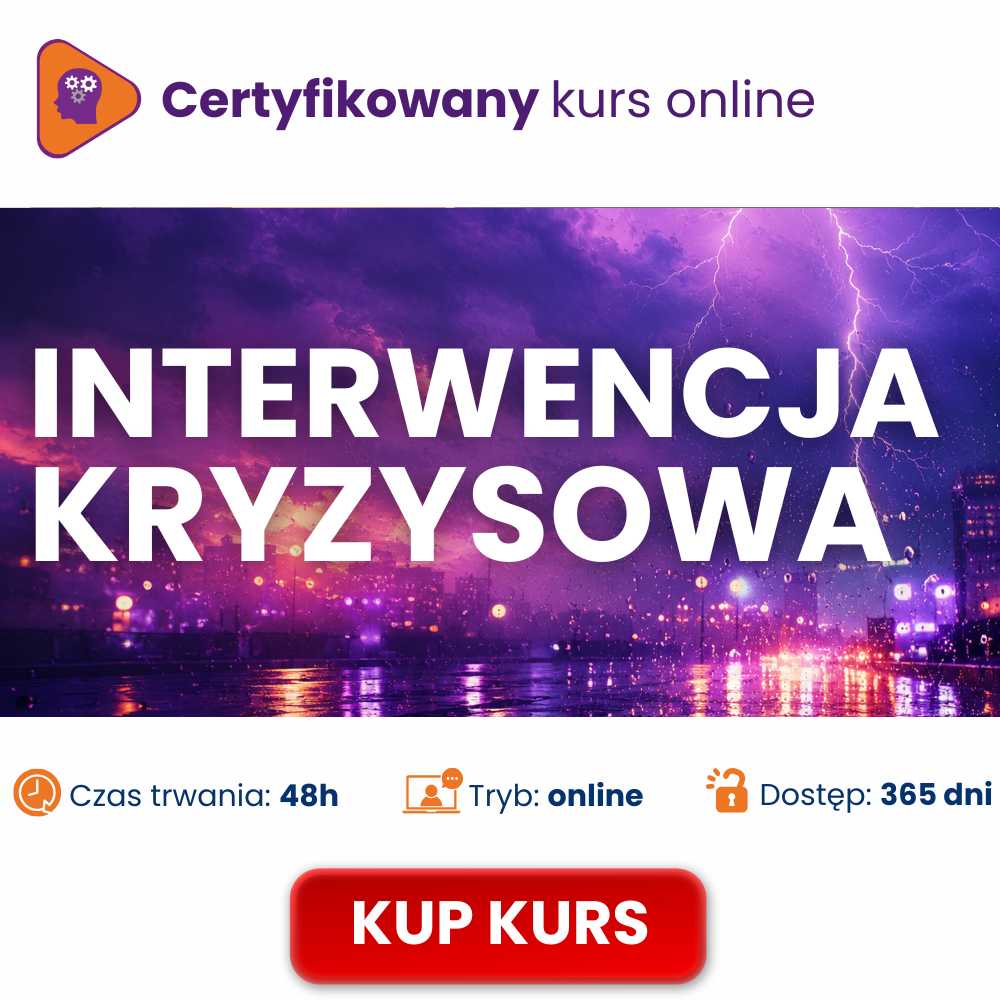 Zdobądź certyfikat Interwenta kryzysowego
