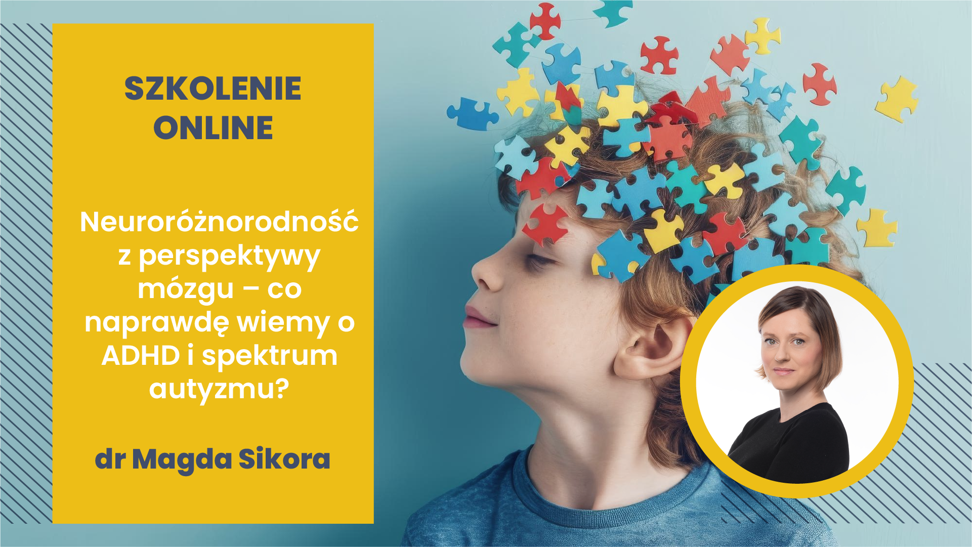 Szkolenie online: Neuroróżnorodność z perspektywy mózgu – co naprawdę wiemy o ADHD i spektrum autyzmu?