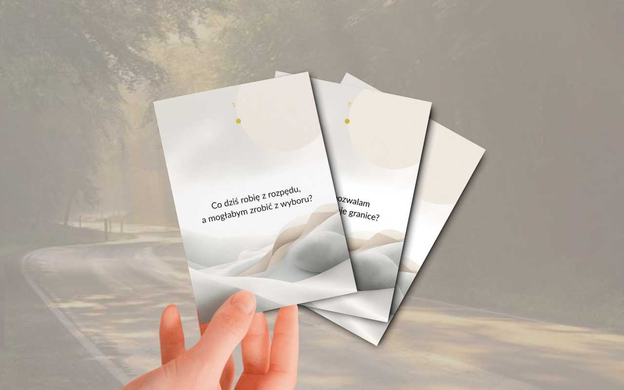 Karty "Od Reakcji Do Wyboru"