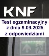 Test egzaminacyjny dla brokerów z dnia 9.09.2025 z zaznaczonymi prawidłowymi odpowiedziami