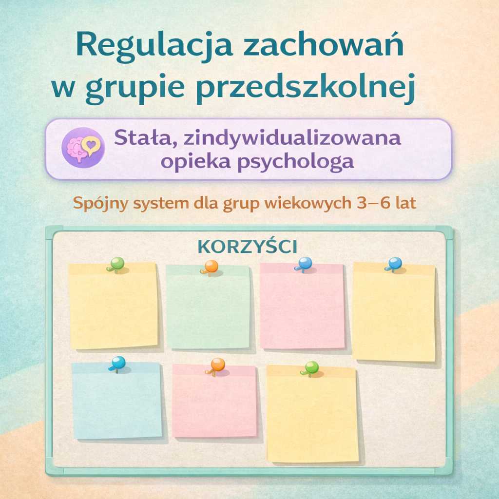 System Regulacji Zachowań w grupach 3–6 lat