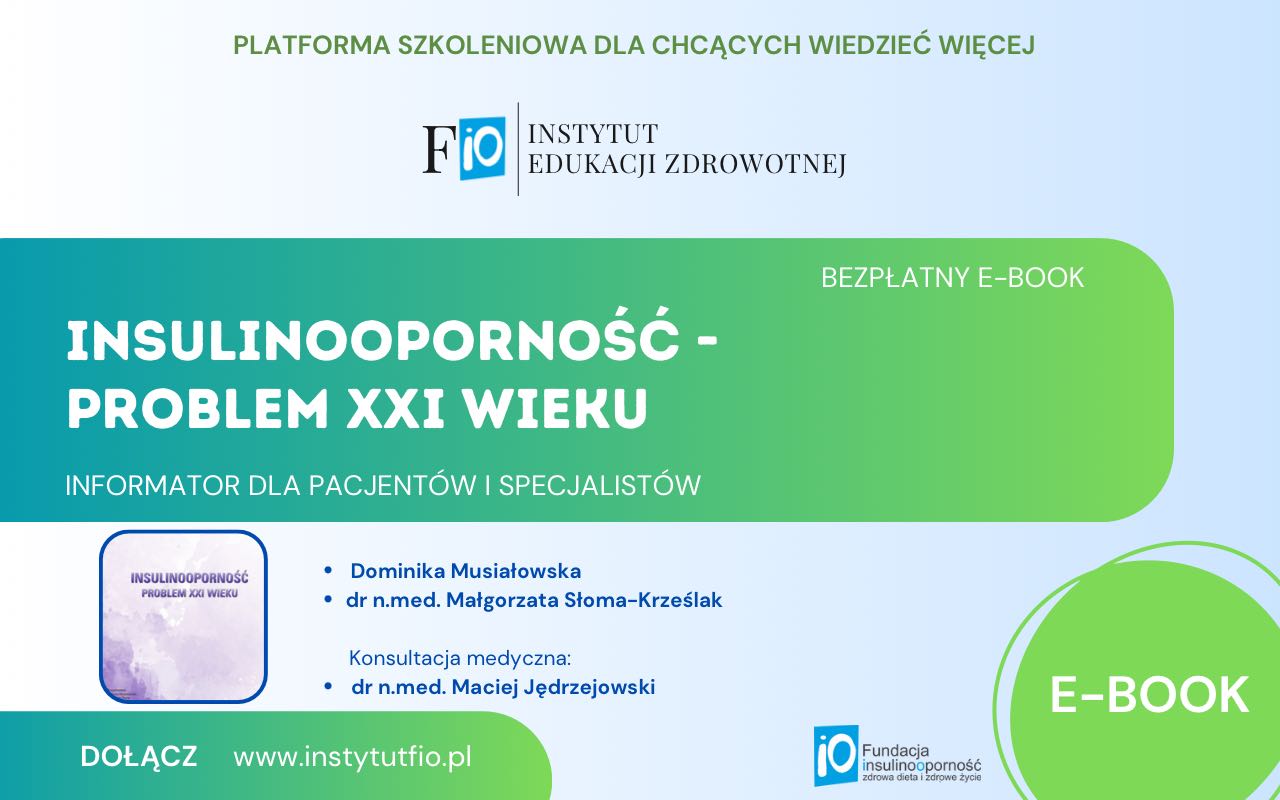 Insulinooporność - problem XXI wieku - bezpłatny ebook