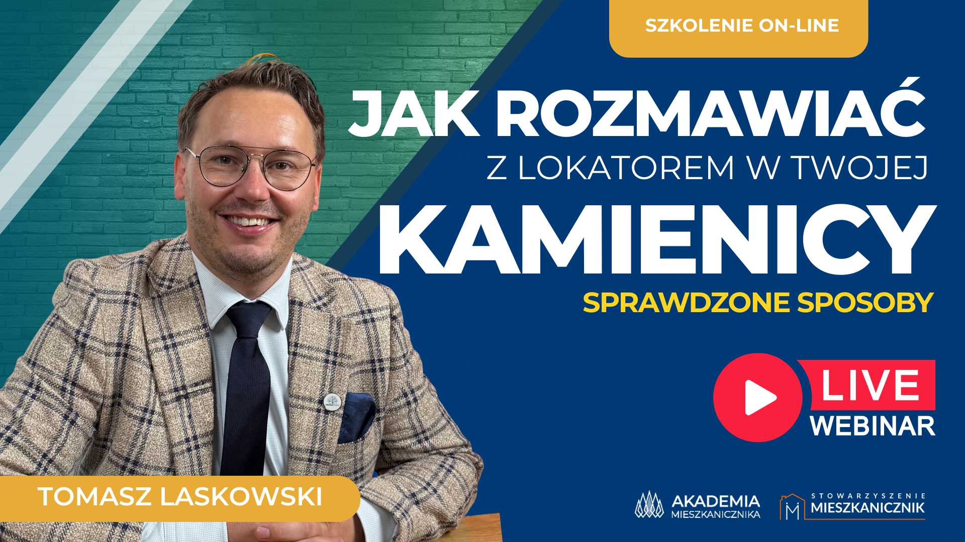 Tomasz Laskowski - Jak rozmawiać z lokatorem w Twojej kamienicy