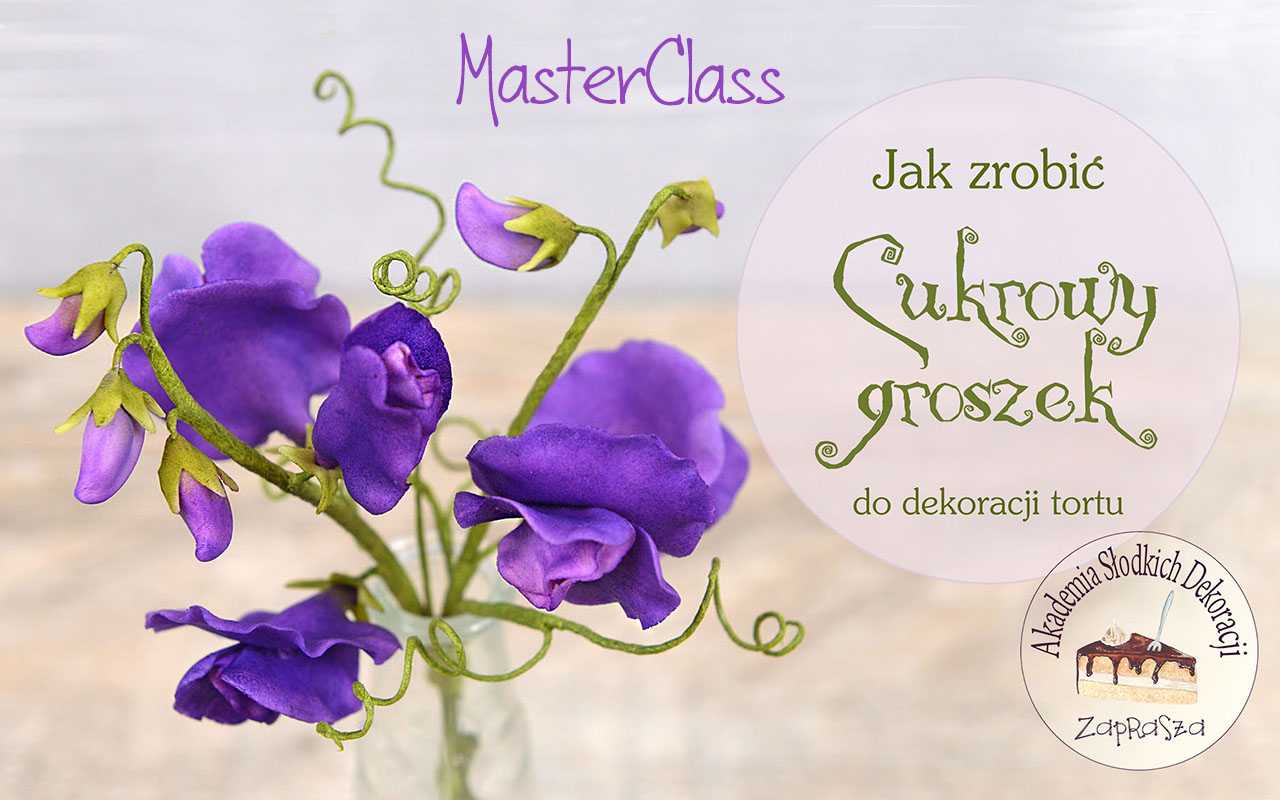 Jak zrobić groszek pachnący z masy cukrowej - MasterClass