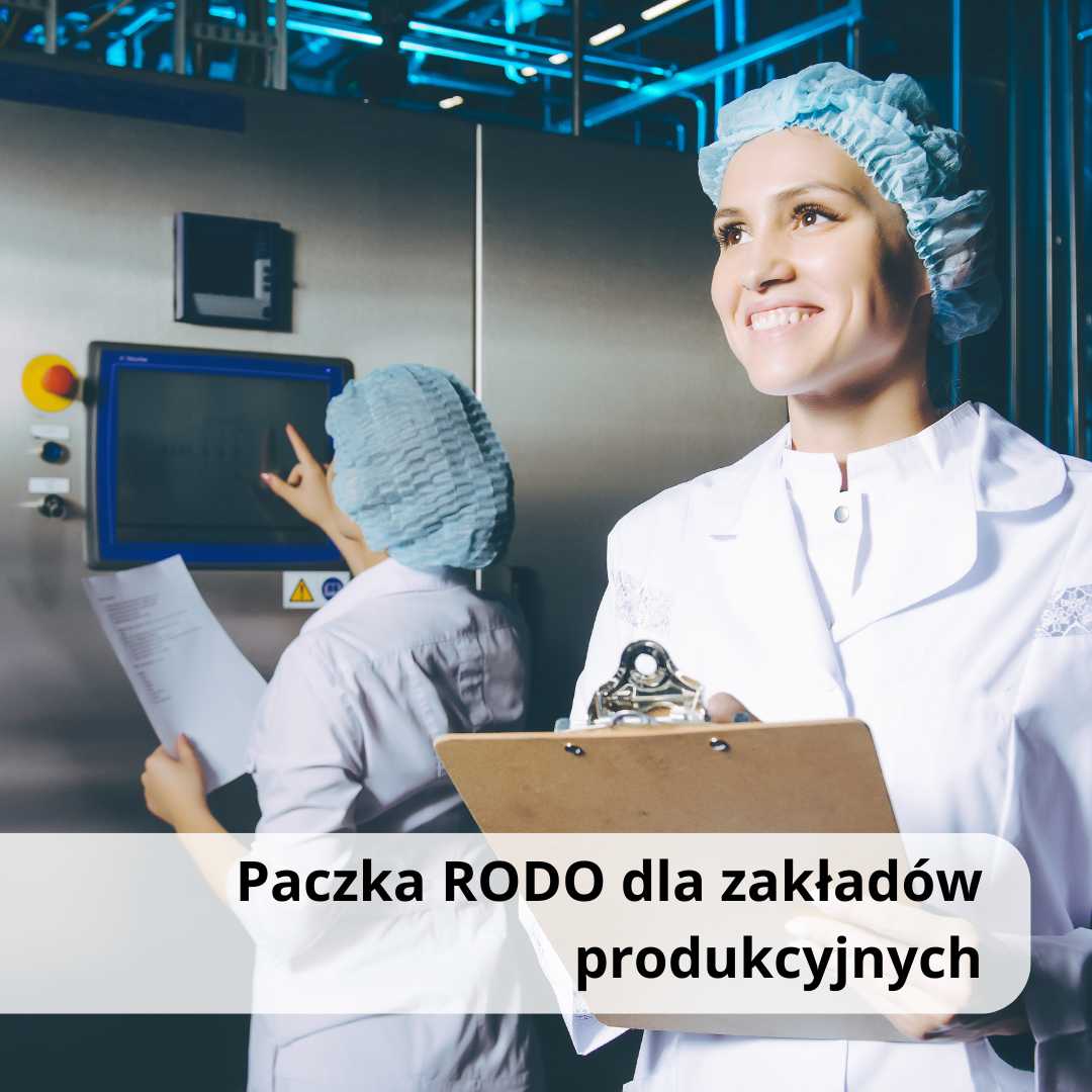Paczka RODO dla zakładów produkcyjnych