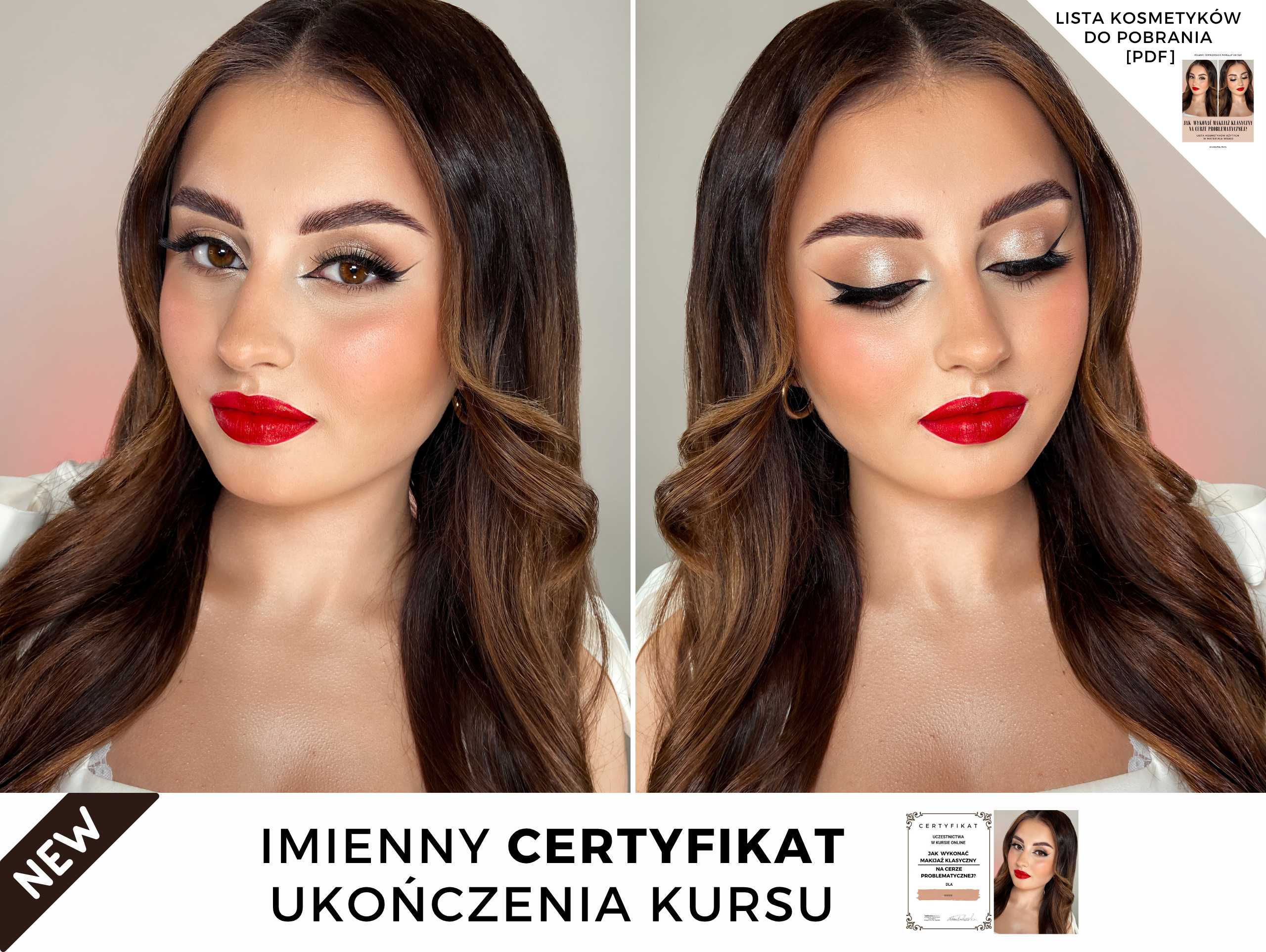 Jak Wykonać Makijaż Klasyczny na Cerze Problematycznej? - Kurs Makijażu Online