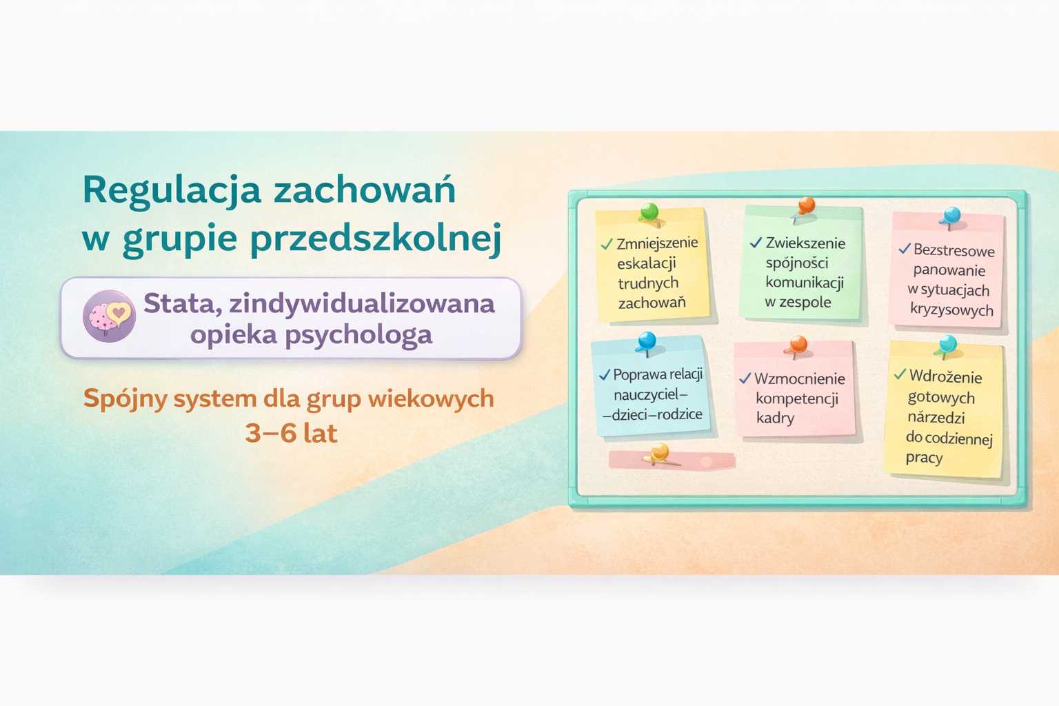 System Regulacji Zachowań w grupach 3–6 lat