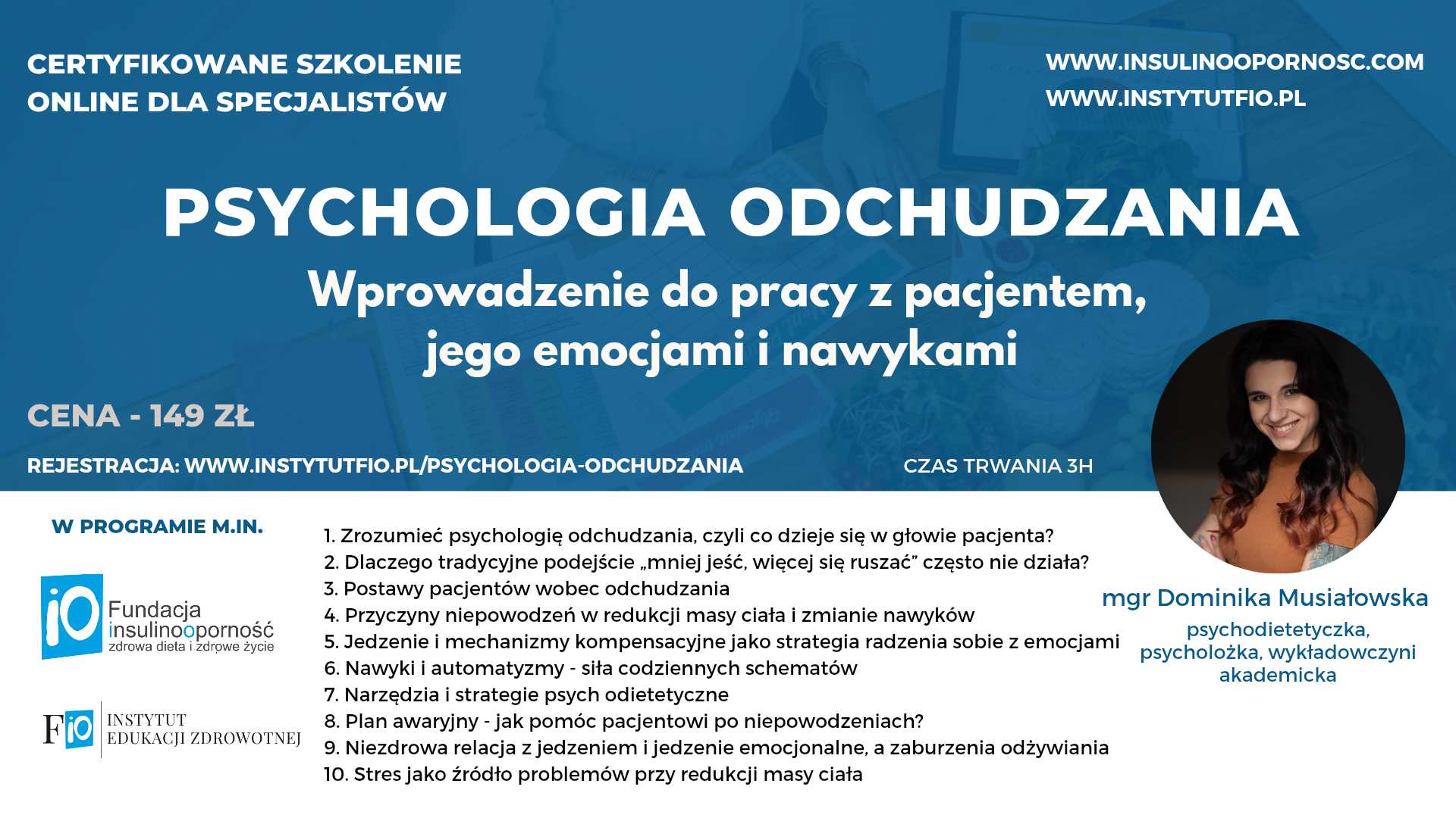 Psychologia odchudzania - wprowadzenie do pracy z pacjentem, jego emocjami i nawykami