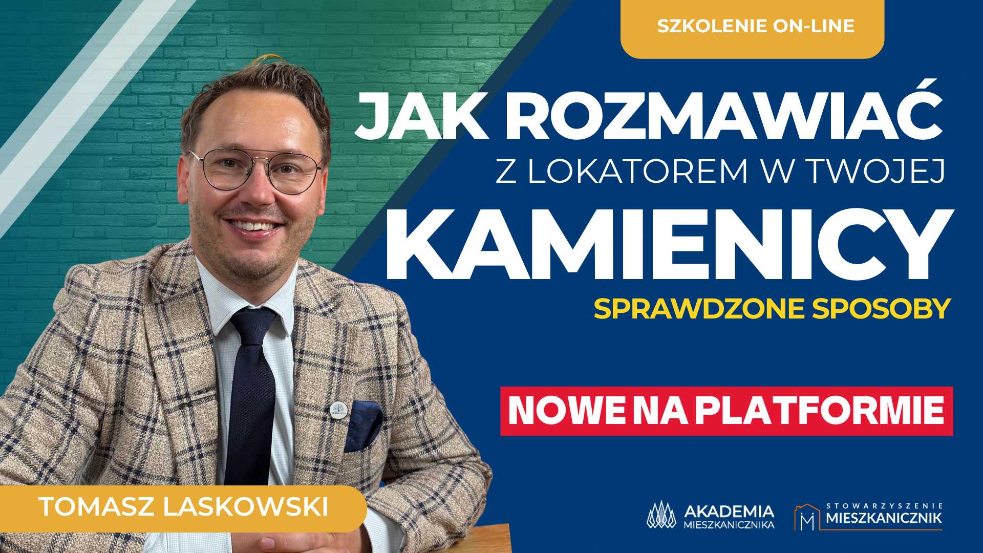Tomasz Laskowski - Jak rozmawiać z lokatorem w Twojej kamienicy
