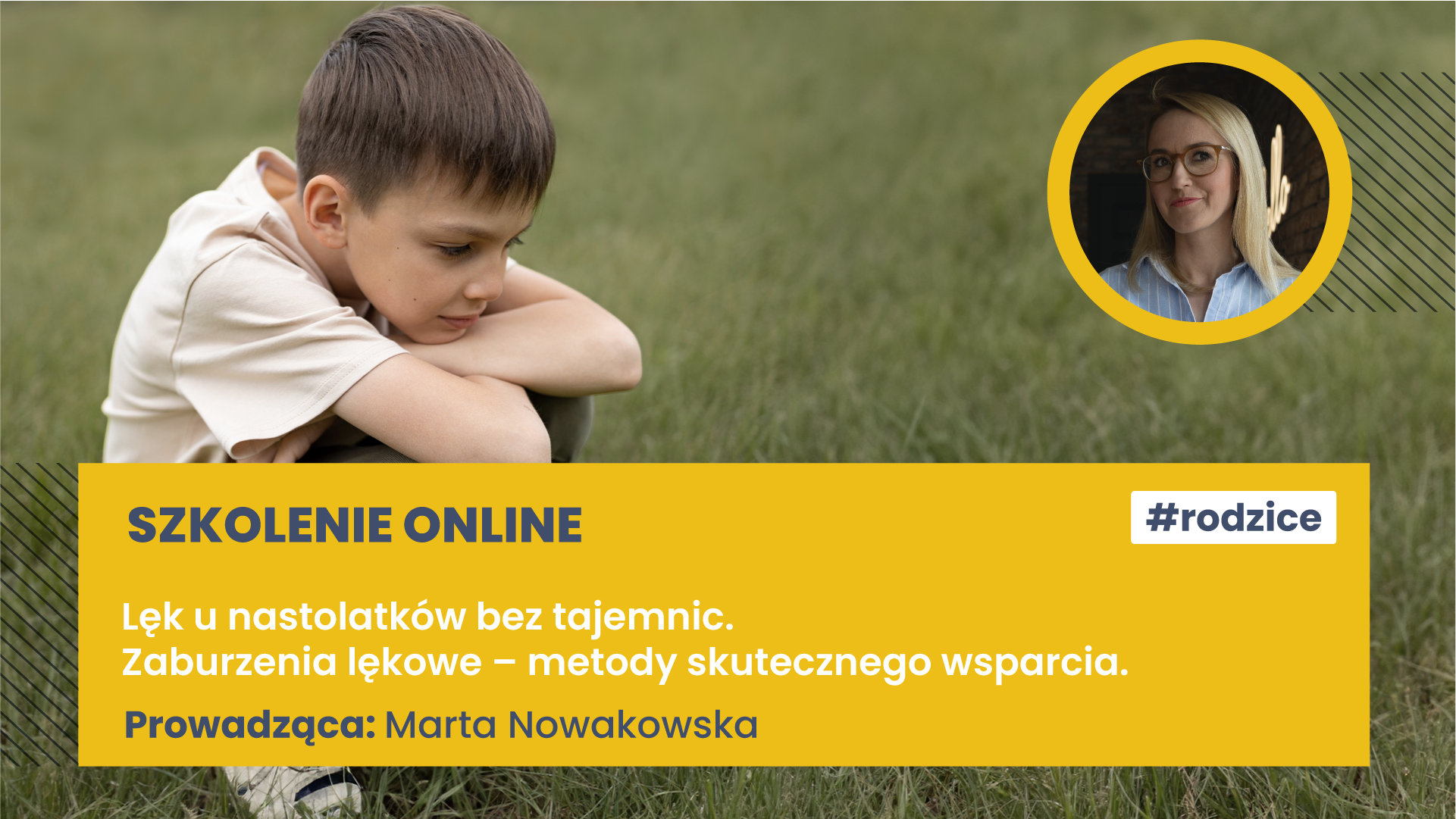Szkolenie online: Lęk u nastolatków bez tajemnic. Zaburzenia lękowe – metody skutecznego wsparcia