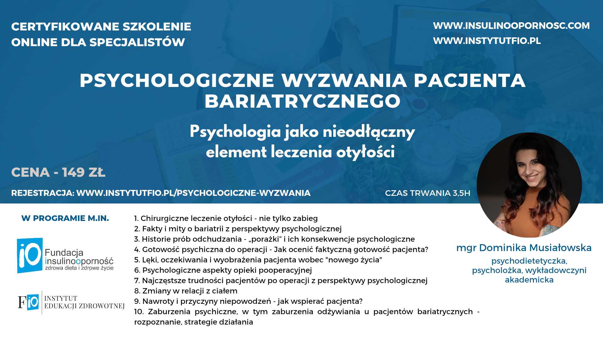 Psychologiczne wyzwania pacjenta bariatrycznego - psychologia jako nieodłączny element leczenia otyłości