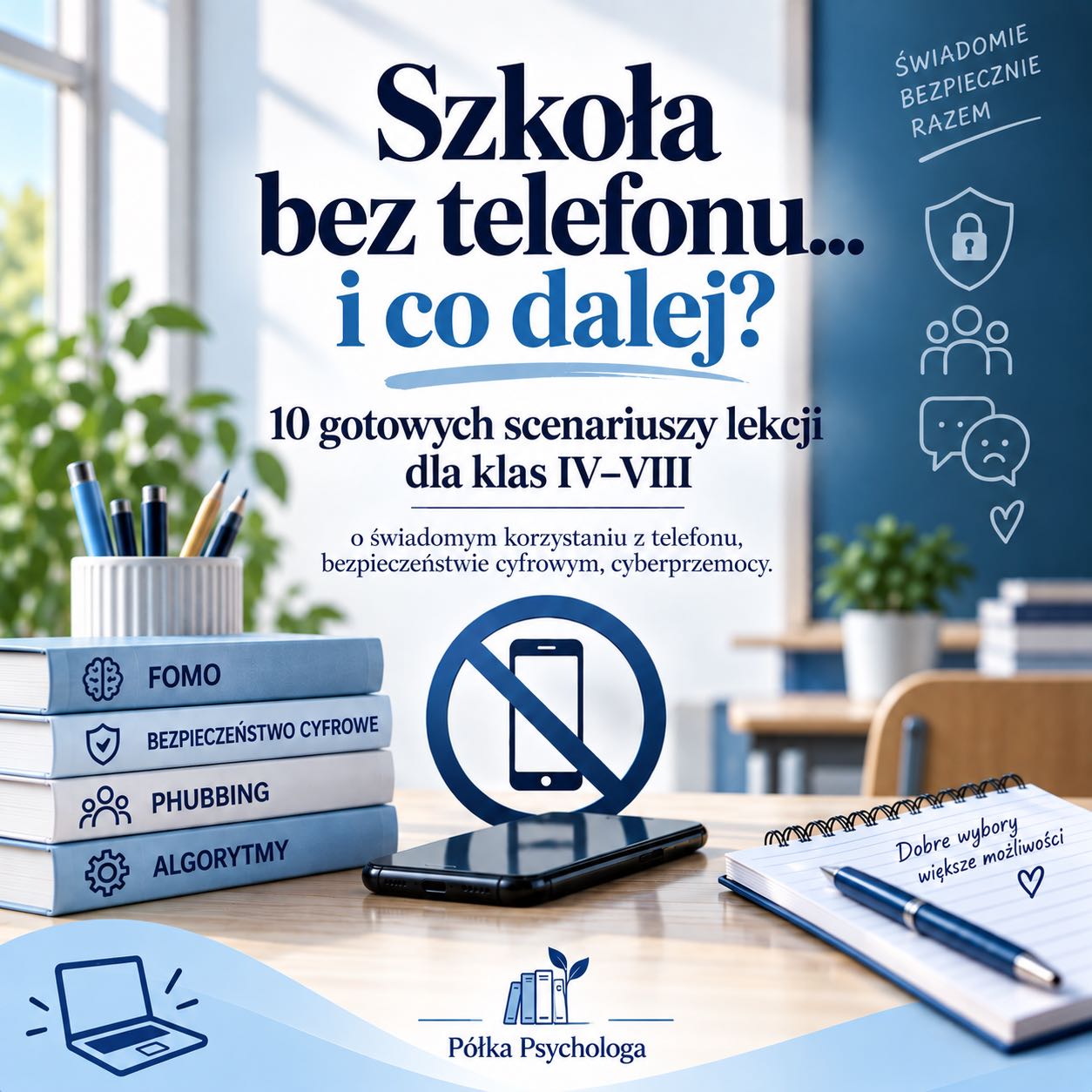 Szkoła bez telefonu...i co dalej? 10 lekcji dla klas IV-VIII szkoły podstawowej