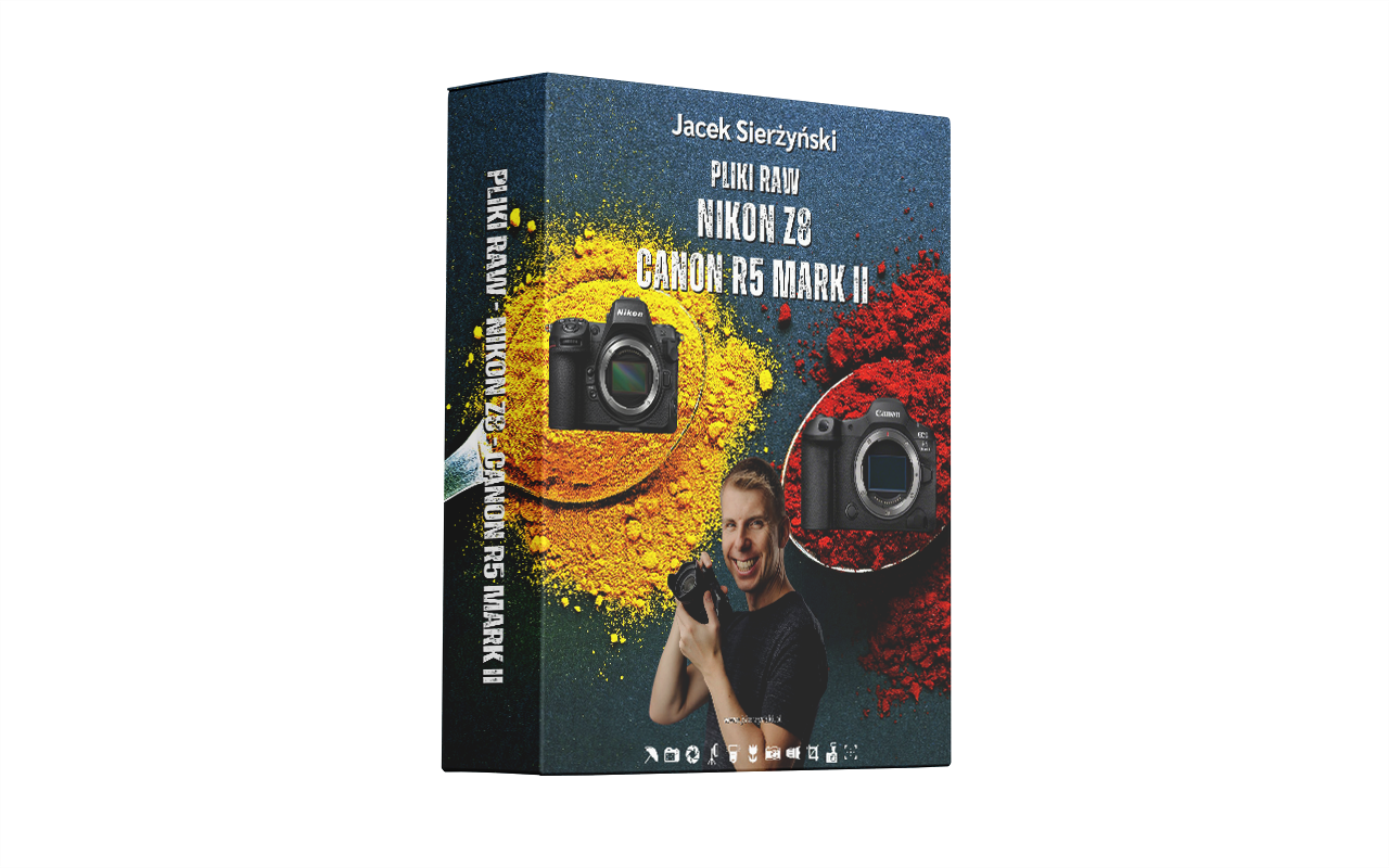 Pliki RAW Nikon Z8 & Canon R5 Mark II