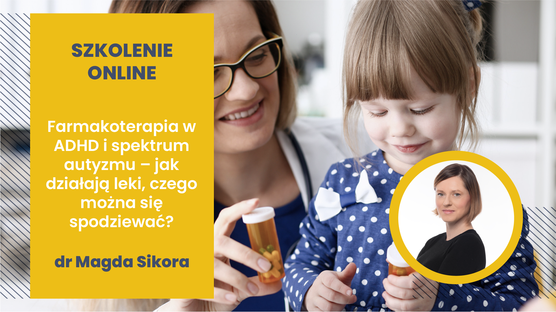 Szkolenie online: Farmakoterapia w ADHD i spektrum autyzmu – jak działają leki, czego można się spodziewać?