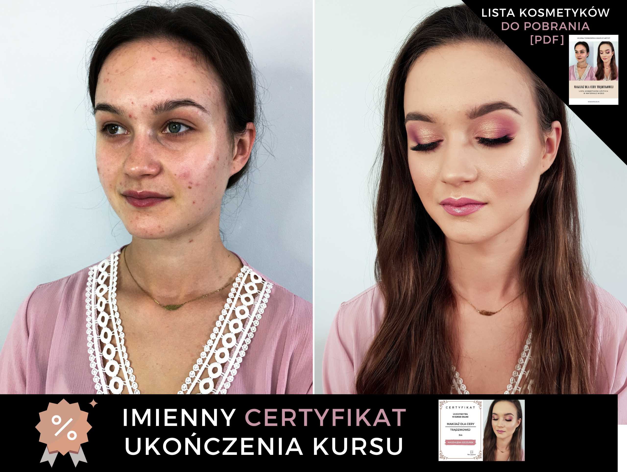 Jak Wykonać Makijaż dla Cery Trądzikowej? - Kurs Makijażu Online