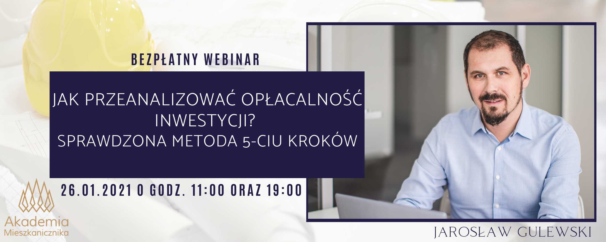 Jarosław Gulewski - Jak przeanalizować opłacalność inwestycji?