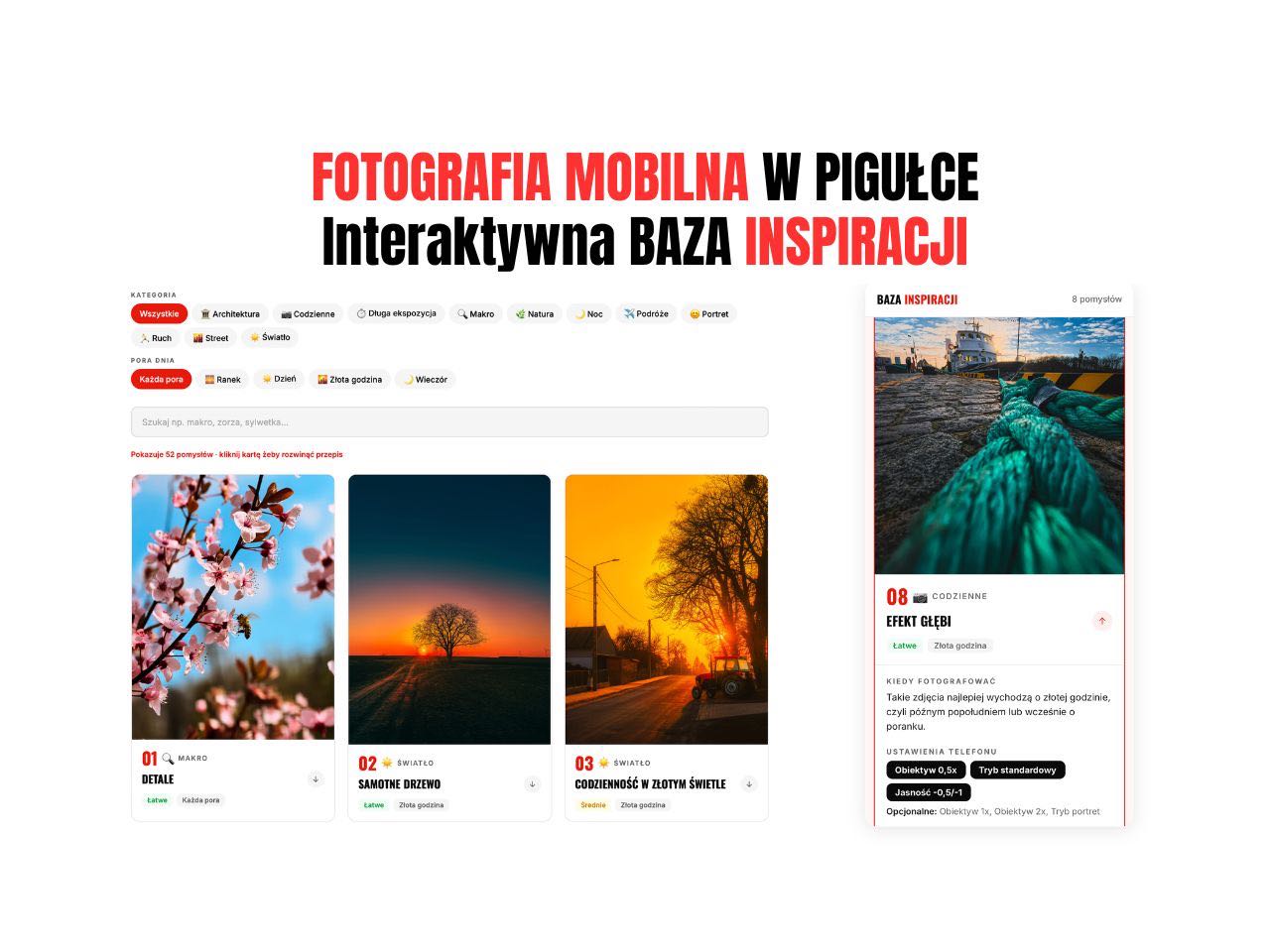 eBook Fotografia Mobilna w pigułce - baza inspiracji