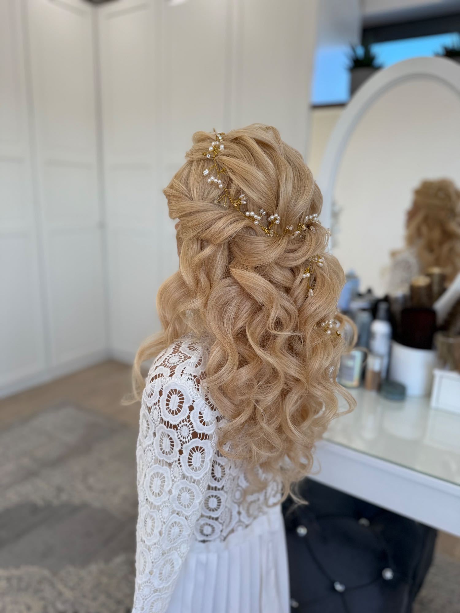 Półupięcie w stylu boho