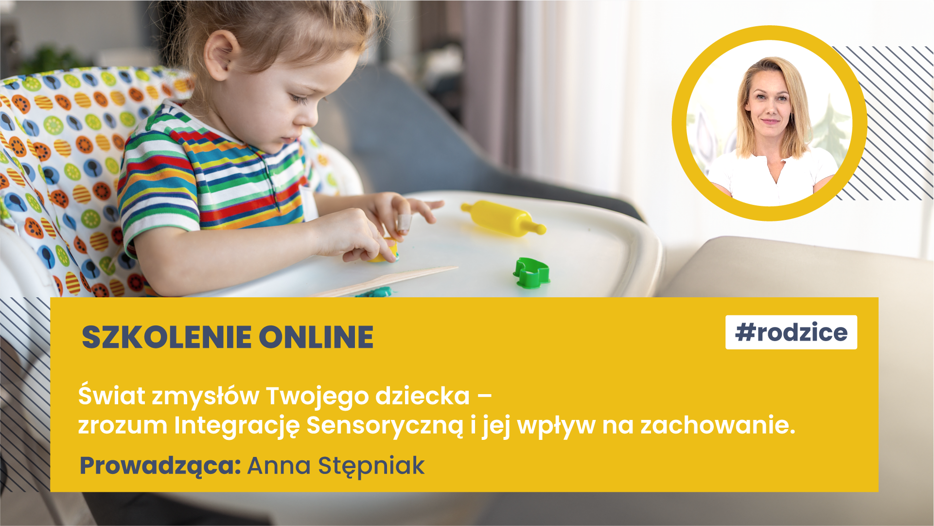 Szkolenie online: Świat zmysłów Twojego dziecka – zrozum Integrację Sensoryczną i jej wpływ na zachowanie