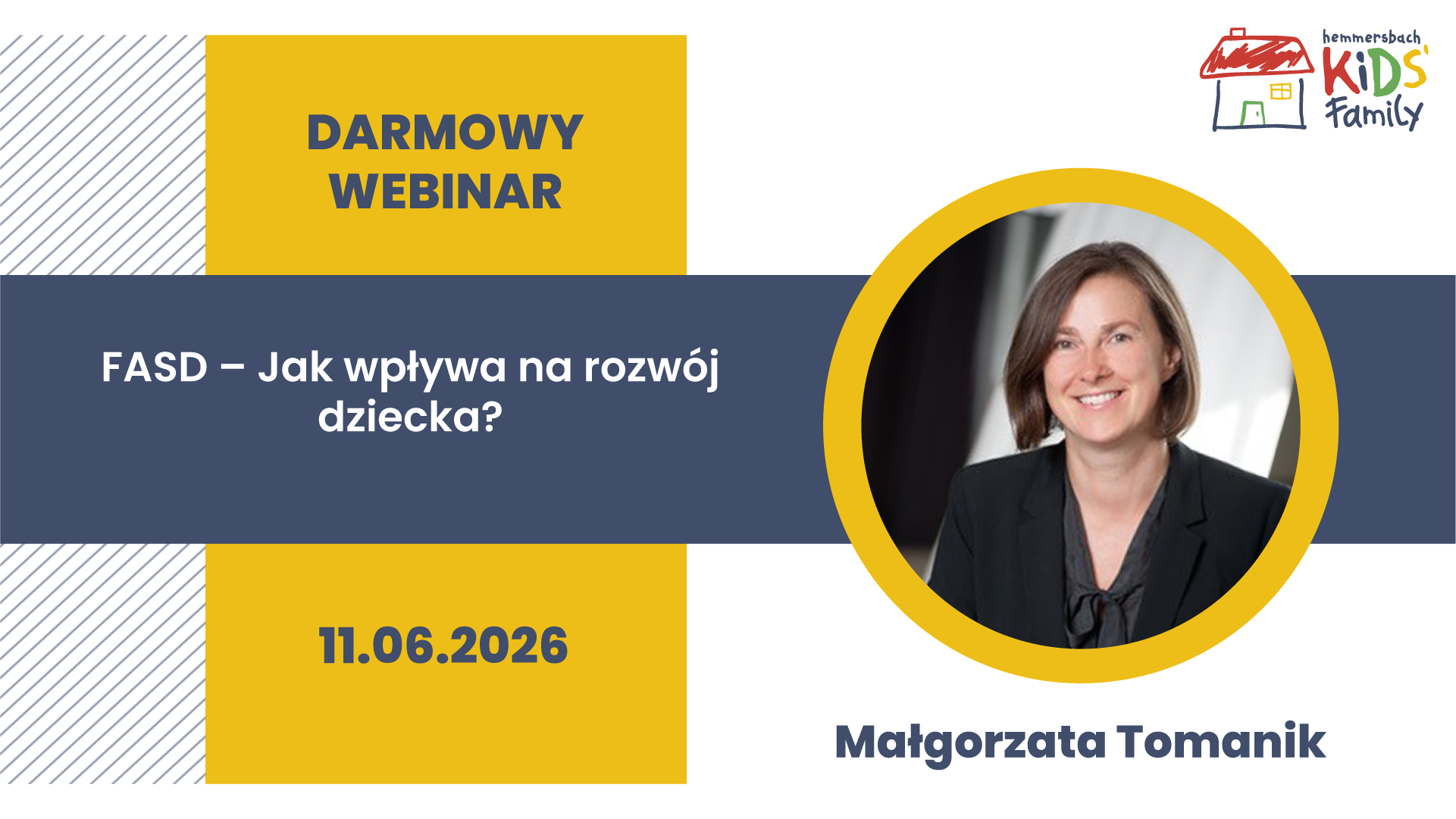 Bezpłatny webinar na żywo: FASD – Jak wpływa na rozwój dziecka?