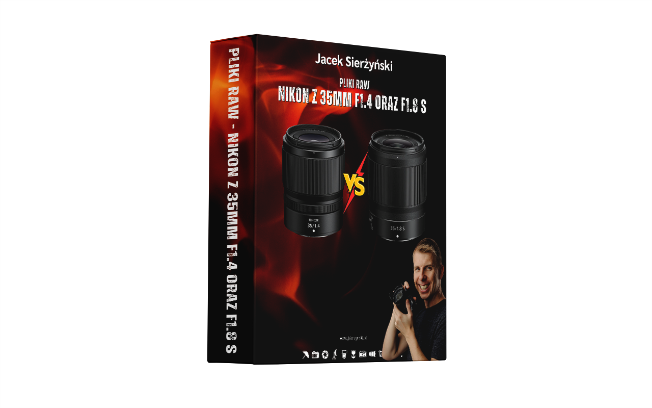 Pliki RAW Nikon Z 35mm F1.4 oraz F1.8 S